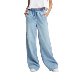 Good American WEIGHTLESS WIDE LEG PANT ladies size 0‎
